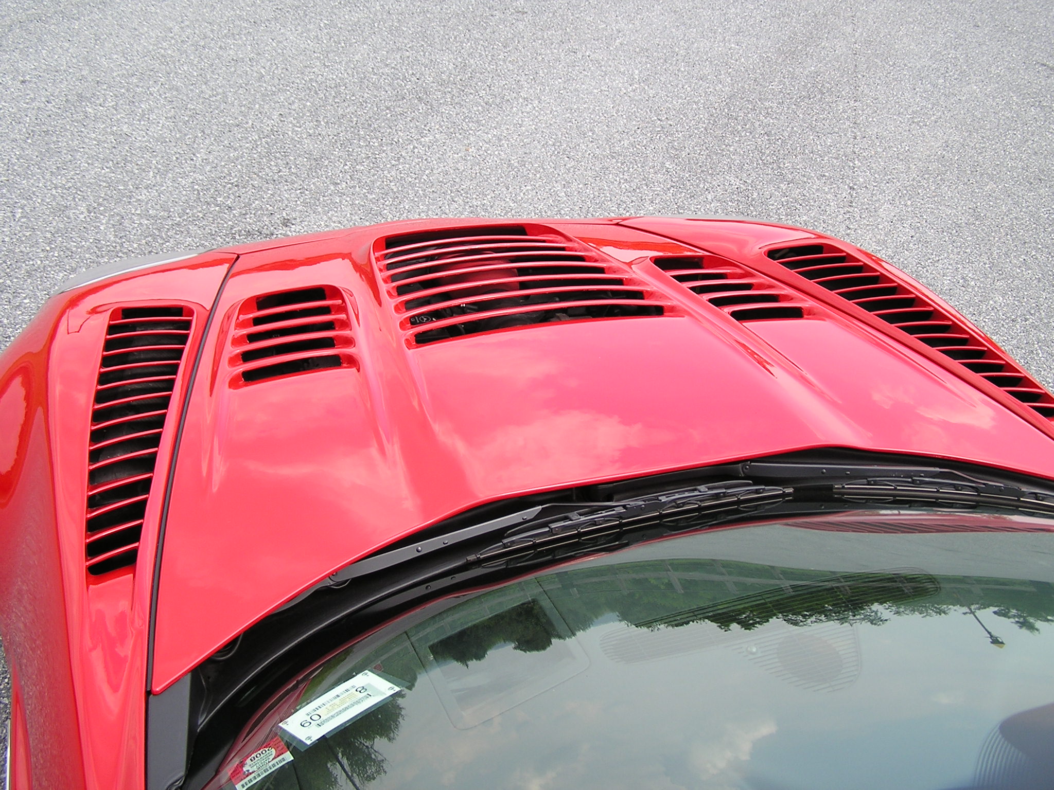 AC Products Carbon Fiber C6 Corvette World Challenge Z R/T Body Louvered Hood